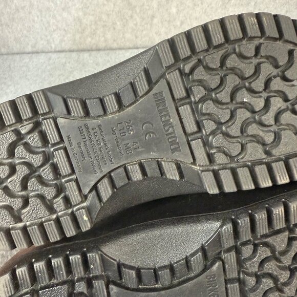 Birkenstock Birkis 265 Black Slip-Resistant Clogs Slip On Size 41 EU / Mens US 8 - Picture 5 of 12